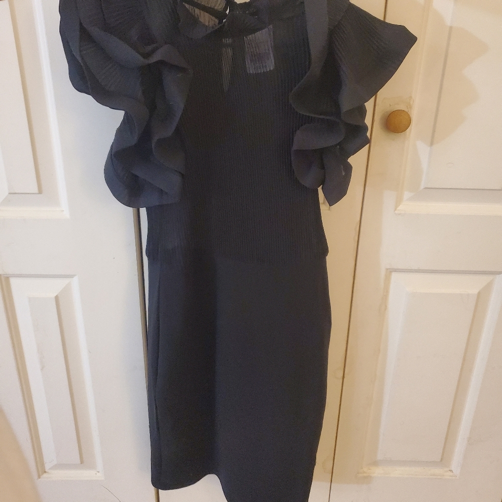 Ruffled Occasion Dress - Picture 6 of 6